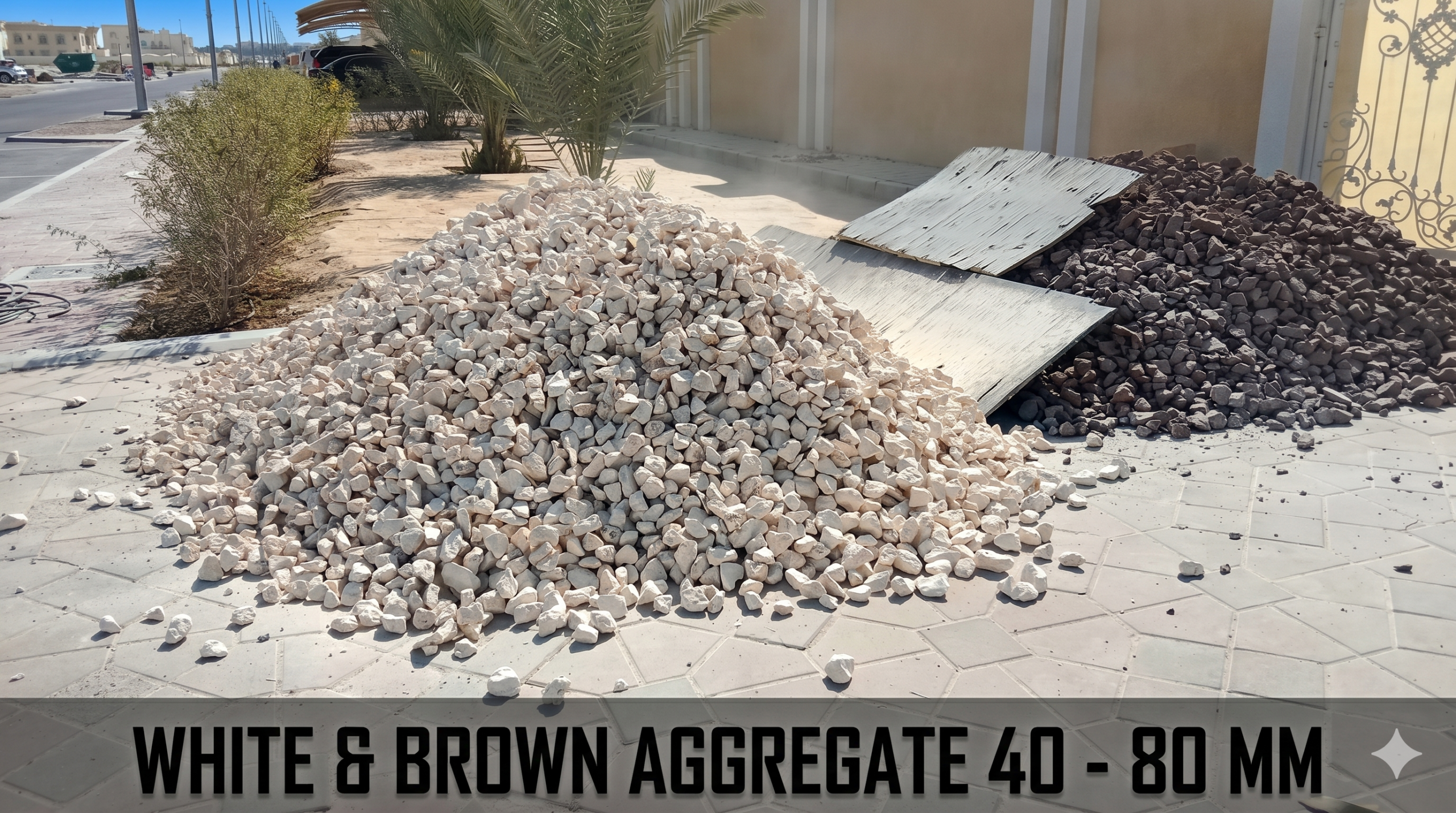 white and brown